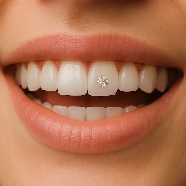 Dental jewellery application at Apex Dental Clinic Chembur